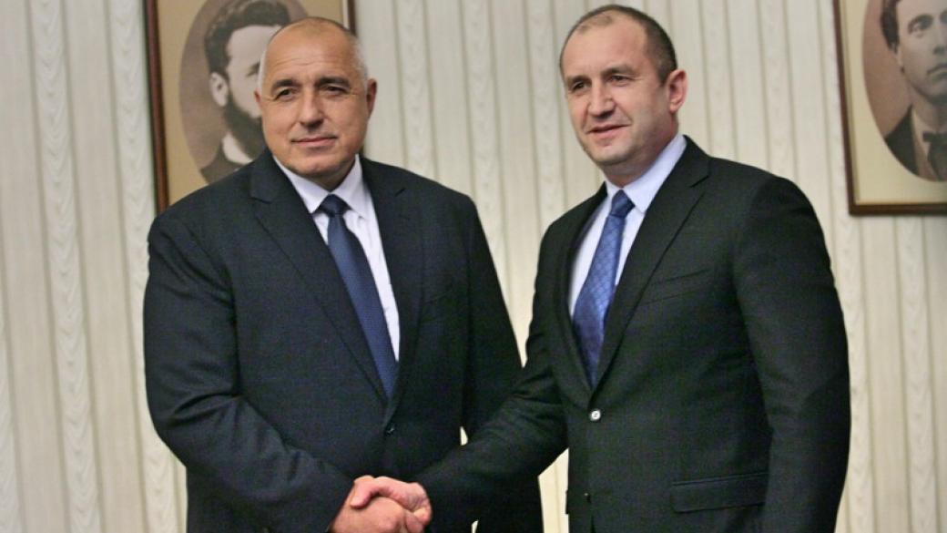Борисов предложи новия кабинет, има две нови министерства