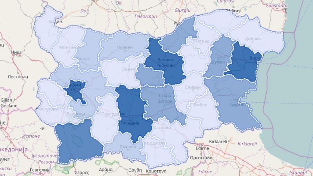 Къде учат студентите в България (инфографика)