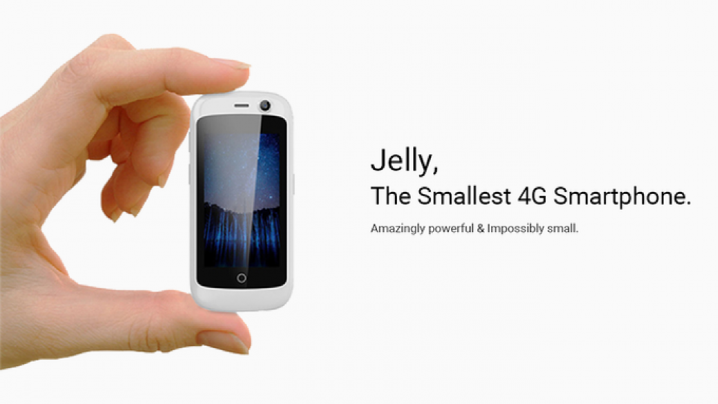 Най-малкият 4G смартфон в света