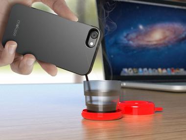 Изобретиха калъф за смартфон, който приготвя еспресо