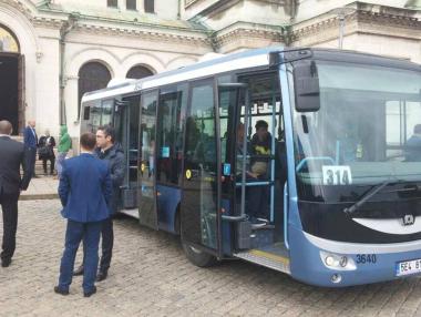 Нов електробус тръгва по улиците на София