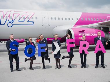 Wizz Air пусна нова евтина линия от София до Франкфурт