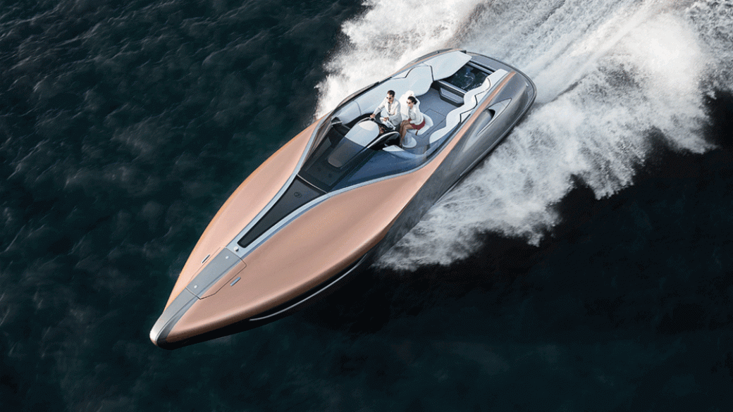 Lexus започва производство на футуристична яхта