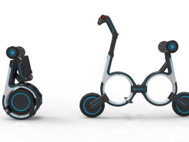 Най-компактният електрически велосипед