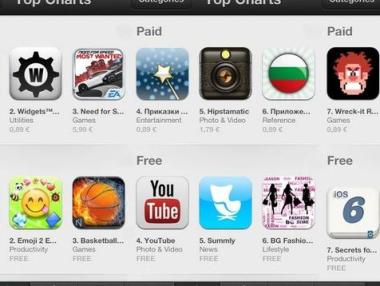 Потребителите са изхарчили $100 млрд. в AppStore за 9 години