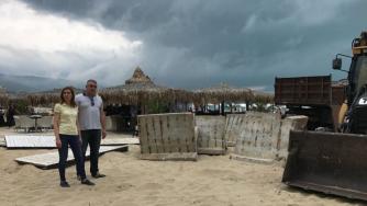 Продължава премахването на незаконни постройки в Слънчев бряг