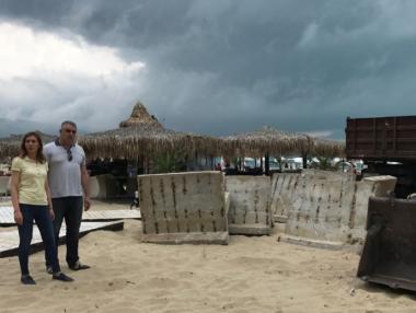 Продължава премахването на незаконни постройки в Слънчев бряг