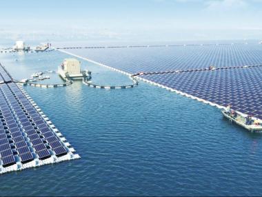 Китай построи най-големия плаващ соларен парк на Земята