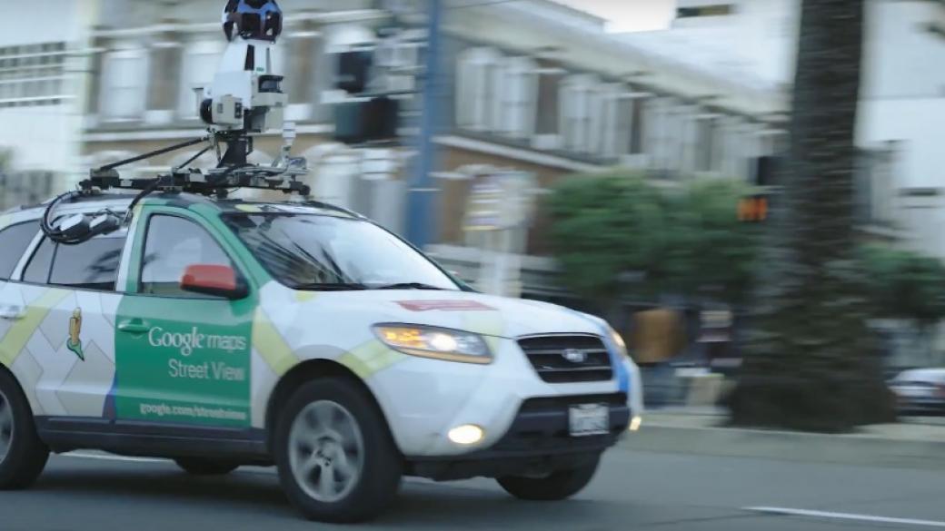 Автомобилите Street View на Google картографират мръсния въздух