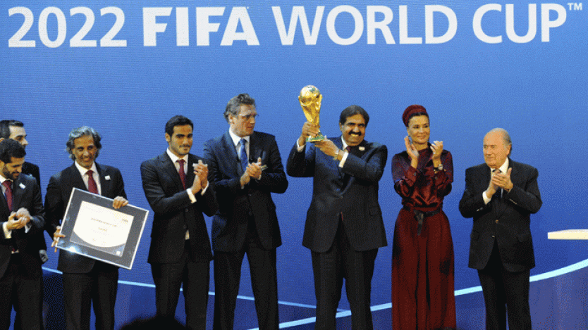 FIFA е „в контакт“ с Катар относно Световното по футбол през 2022 г.