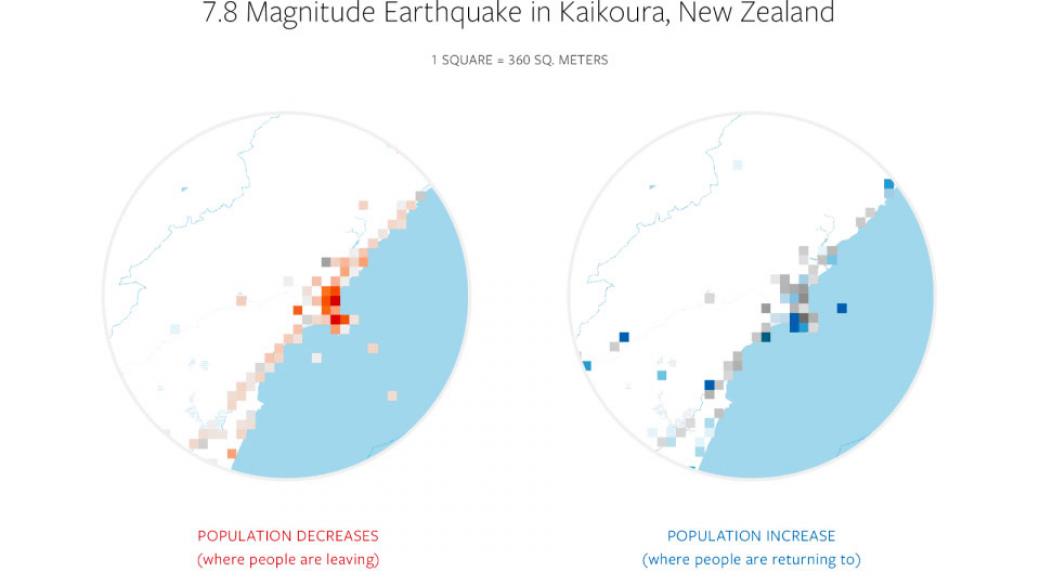 Facebook въвежда карти за помощ при природни бедствия