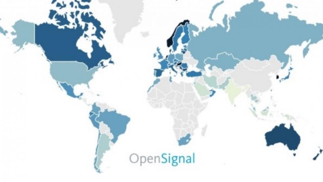 България в топ 10 на страните с най-високи 4G скорости в света