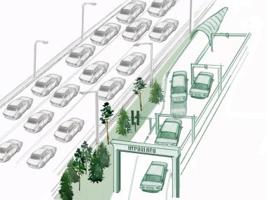 Бързи ленти за автономни автомобили ще се борят със задръстванията