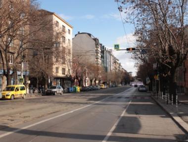 Столичният бул. „Дондуков“ затворен за ремонт