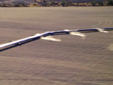 Facebook достави успешно интернет чрез дрон