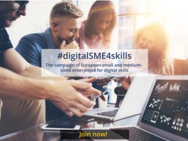 Малки и средни ИКТ фирми вече могат да се включат към инициативата #digitalSME4skills