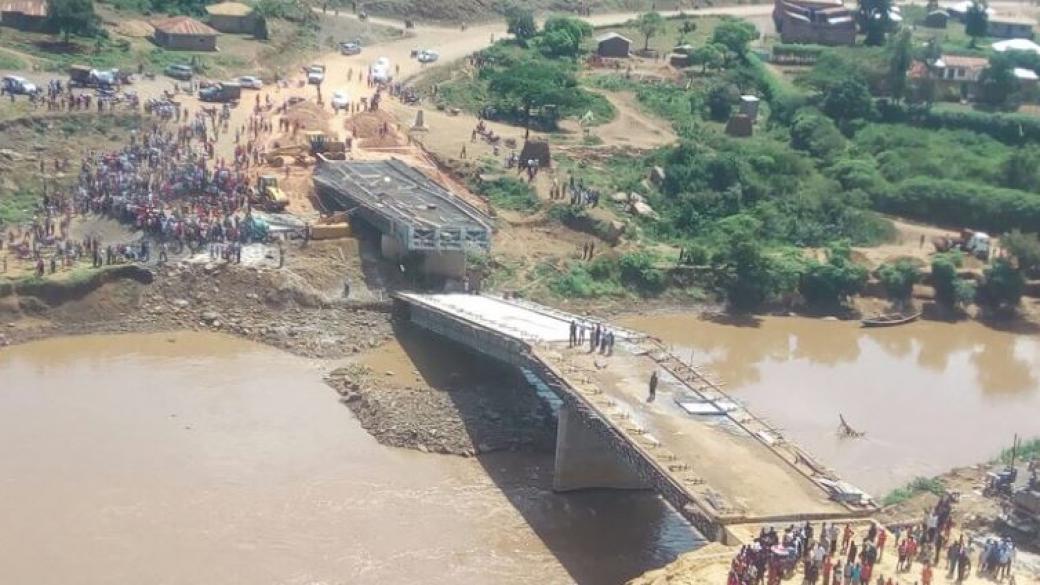 Мост за $12 млн. в Кения се срина, преди да е довършен