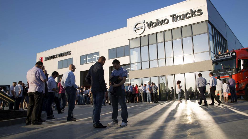 Volvo инвестира 2 млн. лв. в собствен сервизен център в Бургас