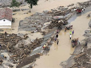 Потоп заля югоизточната част на Китай