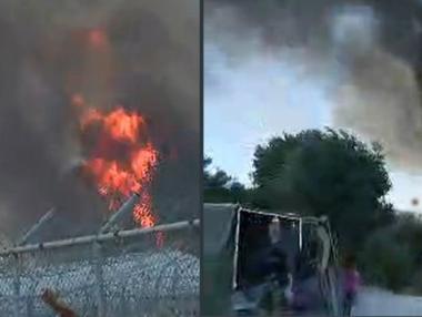 Бунт на мигранти доведе до пожар на о. Лесбос