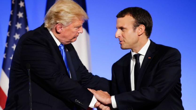 Макрон и Тръмп не се разбраха за Парижкото споразумение