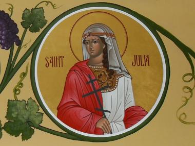 Църквата почита Света мъченица Юлия