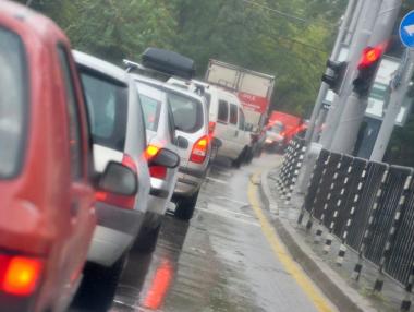 Километрични опашки по АМ „Тракия“