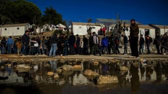 Втори сблъсък между полиция и мигранти на о. Лесбос