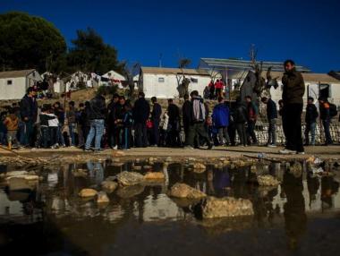 Втори сблъсък между полиция и мигранти на о. Лесбос