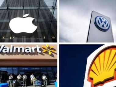 10-те най-големи компании по приходи в света за 2017 г.