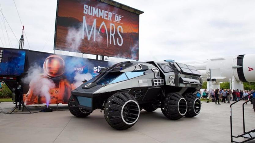 NASA показа проект на „пътнически автомобил“ за Марс