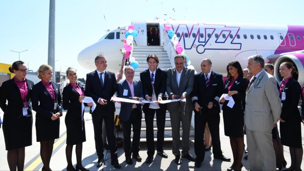 Wizz Air пуска шест нови евтини линии от Варна