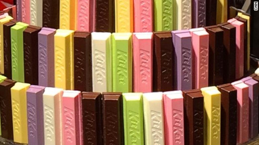 Nestlé прави фабрика само за цветни шоколади KitKat