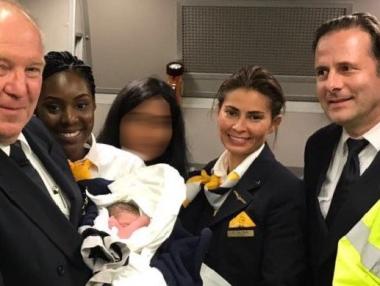Българче се роди на борда на Lufthansa