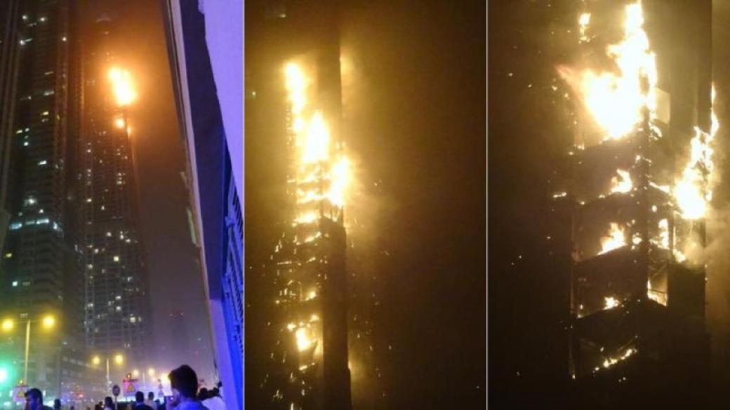 Пожар избухна в 79-етажната сграда Torch Tower в Дубай