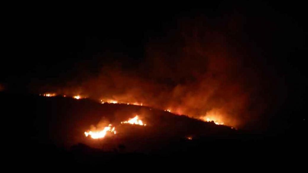 Горски пожар наложи извънредно положение на гръцки остров