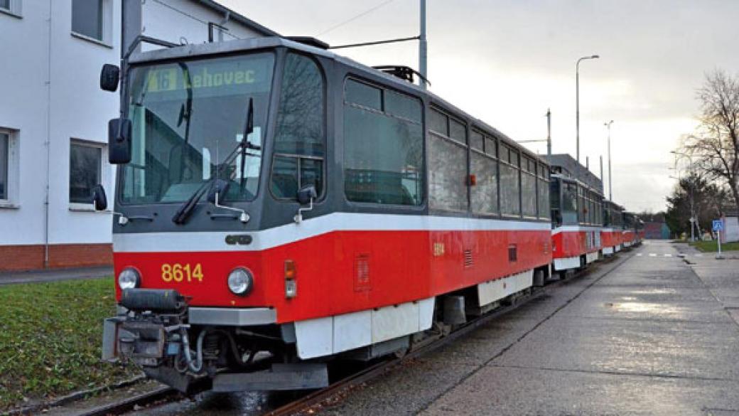 Още 10 стари чешки трамвая ще возят столичани