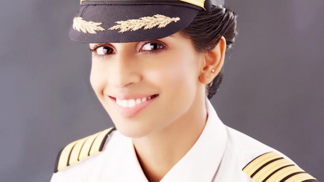 Най-младата жена пилот никога не се е возила на самолет