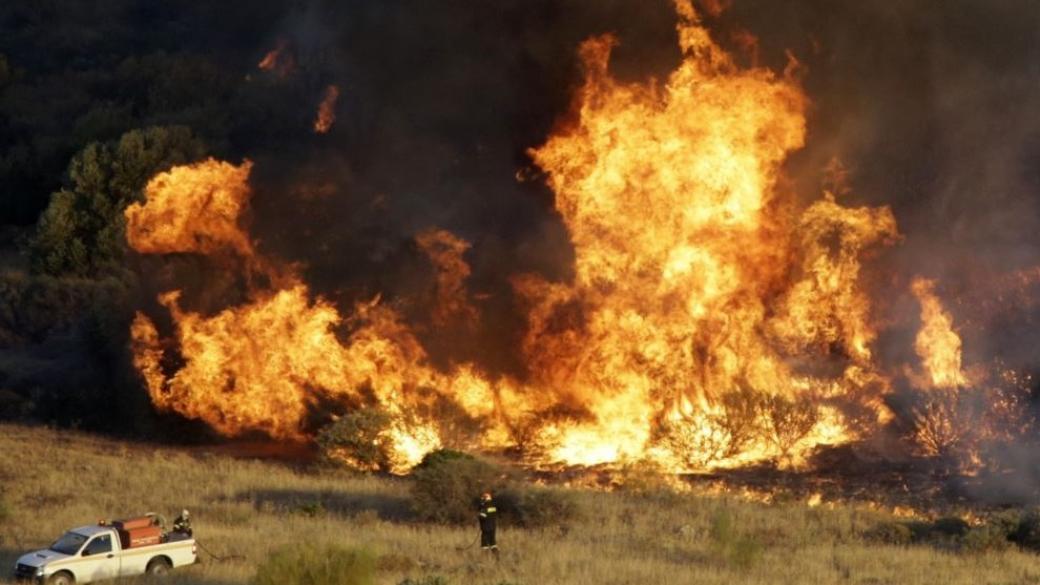 Пожар на о. Корсика наложи 700 души да бъдат евакуирани