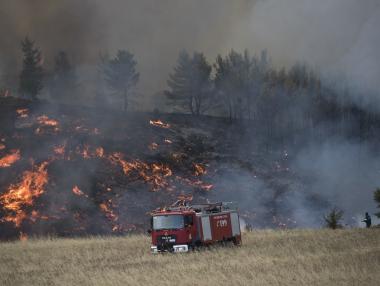 Гърция иска помощ от държавите членки за овладяване на пожарите
