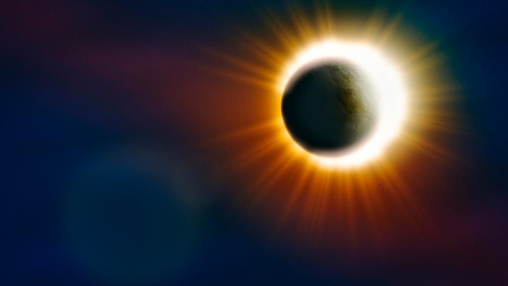 НАСА показва на живо пълното слънчево затъмнение над САЩ