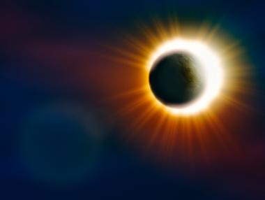 НАСА показва на живо пълното слънчево затъмнение над САЩ