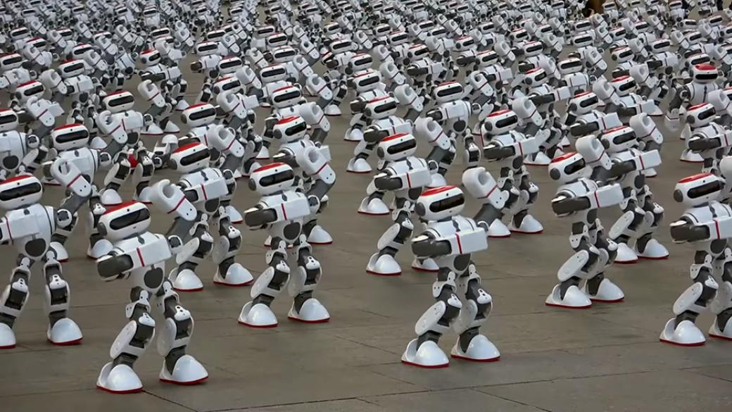 Счупен е рекордът за най-много роботи, танцуващи едновременно