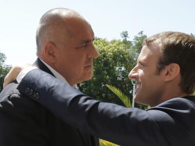 Макрон: Ще подкрепя волята на Борисов България да бъде приета в Еврозоната