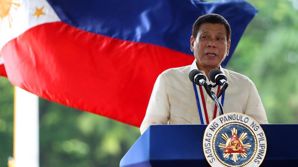 Филипинският президент позволи на полицията да убива при арест
