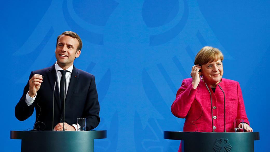 Меркел и Макрон подкрепят създаването на Европейски валутен фонд
