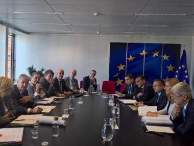 Четирима министри представиха в Брюксел проекта за АМ „Струма“