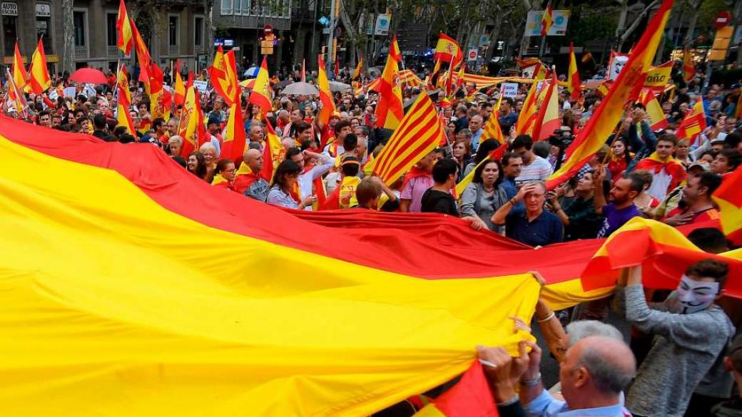 90% от гражданите на Каталуния са гласували за независимост