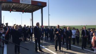 Борисов и Тудосе откриха новия граничен пункт с Румъния