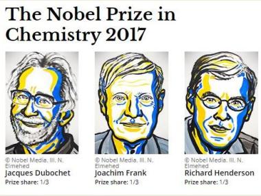 Трима учени поделят Нобеловата награда за химия